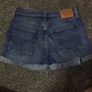 Levi High Waisted Shorts
